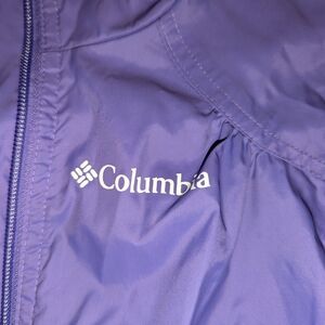 Columbia Kids Raincoat in Vibrant Purple